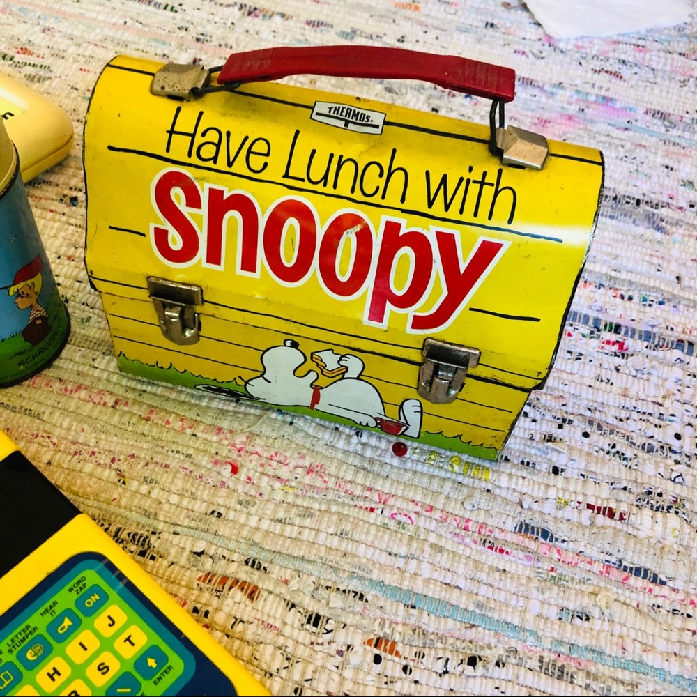 Vintage Snoopy Lunch Box